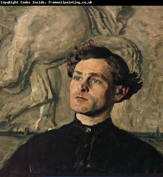Nesterov Nikolai Stepanovich The Portrait of Colin